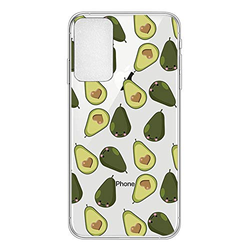 Kompatibel mit Xiaomi Redmi Note 10 Pro Hülle Transparent Silikon Klar Ultra Dünn Slim Lustig Motiv Muster Bumper Hüllen Durchsichtig Handyhülle Case Cover für Mädchen Damen Avocado Kompatibel mit Xiaomi Redmi Note 10 Pro Hülle Transparent Silikon Klar Ultra Dünn Slim Lustig Motiv Muster Bumper Hüllen Durchsichtig Handyhülle Case Cover für Mädchen Damen Avocado von CUAgain-EU
