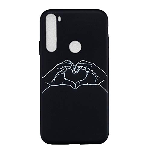 Kompatibel mit Xiaomi Redmi Note 8T Hülle Silikon Schwarz Muster Ultra Dünn Hüllen Handyhülle Gummi Lustig Kreativ Cover Bumper Kratzfest Case Mädchen Damen Herz Kompatibel mit Xiaomi Redmi Note 8T Hülle Silikon Schwarz Muster Ultra Dünn Hüllen Handyhülle Gummi Lustig Kreativ Cover Bumper Kratzfest Case Mädchen Damen Herz von CUAgain-EU