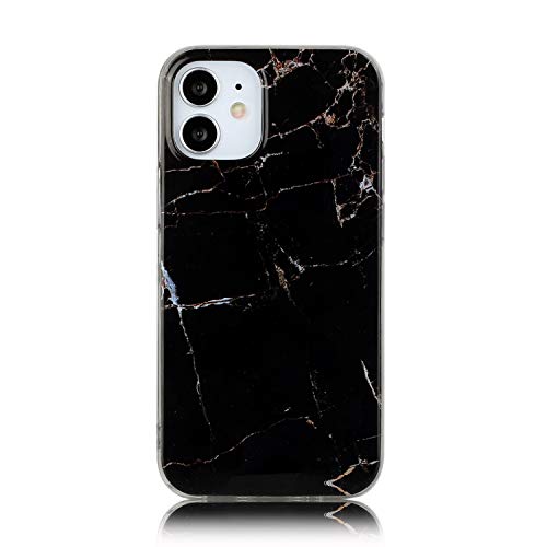 Kompatibel mit iPhone 12 Mini Hülle Silikon Marmor Lustig Muster Motiv Hüllen Handyhülle Ultra Dünn Gummi Cover Bumper Kratzfest TPU One Piece Case Mädchen Damen Schwarz Kompatibel mit iPhone 12 Mini Hülle Silikon Marmor Lustig Muster Motiv Hüllen Handyhülle Ultra Dünn Gummi Cover Bumper Kratzfest TPU One Piece Case Mädchen Damen Schwarz von CUAgain-EU