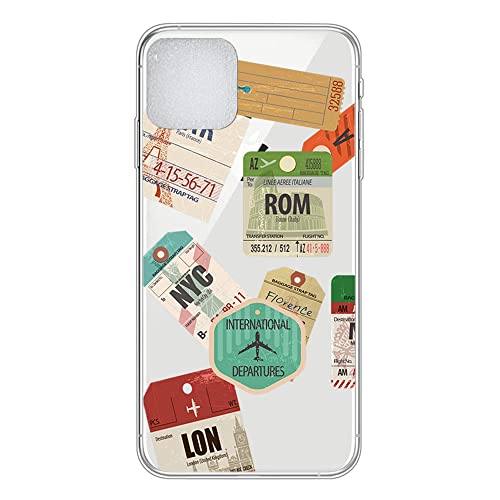 Kompatibel mit iPhone 13 Mini Hülle Transparent Silikon Klar Ultra Dünn Slim Lustig Motiv Muster Bumper Hüllen Durchsichtig Handyhülle Case Cover für Mädchen Damen Briefmarke Kompatibel mit iPhone 13 Mini Hülle Transparent Silikon Klar Ultra Dünn Slim Lustig Motiv Muster Bumper Hüllen Durchsichtig Handyhülle Case Cover für Mädchen Damen Briefmarke von CUAgain-EU