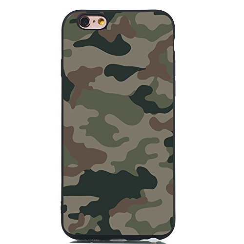 Kompatibel mit iPhone 5/5s/SE 2016 Hülle Silikon Schwarz Muster Motiv Lustig Matt Hüllen Handyhülle Ultra Dünn Gummi Cover Bumper Case Mädchen Damen Camouflage Kompatibel mit iPhone 5/5s/SE 2016 Hülle Silikon Schwarz Muster Motiv Lustig Matt Hüllen Handyhülle Ultra Dünn Gummi Cover Bumper Case Mädchen Damen Camouflage von CUAgain-EU