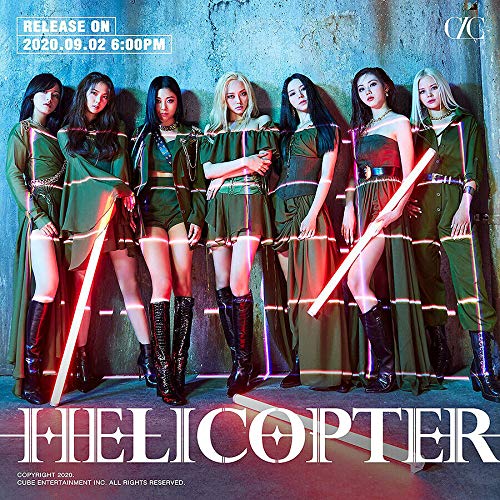 CLC [HELICOPTER] 1st Single Album 1ea CD+122p Photo Book+1ea Lyric Paper+1ea Photo Card +1ea Sticker+1ea Book Mark+1ea Pilot Card+TRACKING CODE von CUBE ENTERTAINMENT