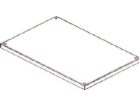 CUBIC Dæksel, 2 x 3 modul, 374 x 566 mm BxH von CUBIC