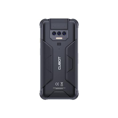 CUBOT Kingkong 8 – 6,5-Zoll-Smartphone, 6 GB und 256 GB, 48-MP-Kamera, 10600-mAh-Akku, Android 13, OctaCore-Prozessor, Schwarz von CUBOT