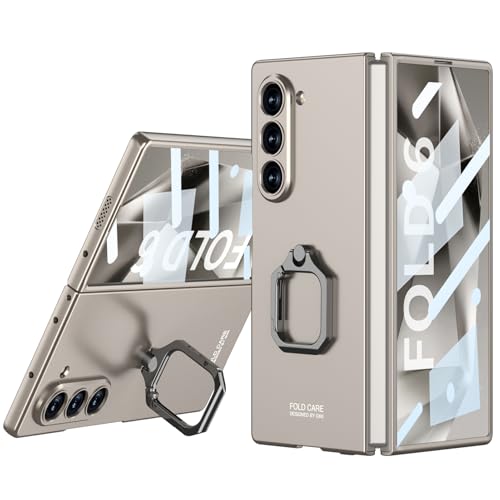 CUBTEM für Samsung Galaxy Z Fold 6 Hülle mit Kartenfach & Kamera-Schiebefenster Schutz, Frontabdeckung Integrierter Bildschirmschutz, Ultradünn und sturzsicher handyhülle (02-Titan Grau) CUBTEM für Samsung Galaxy Z Fold 6 Hülle mit Kartenfach & Kamera-Schiebefenster Schutz, Frontabdeckung Integrierter Bildschirmschutz, Ultradünn und sturzsicher handyhülle (02-Titan Grau) von CUBTEM