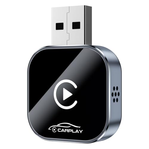 CarPlay Wireless Adapter, CUBTEM Umwandlung von Kabelgebunden zu Kabellos mit USB/Type-C, Stabile Verbindung und Keine Verzögerung, Kompatibel mit iPhone V16 CarPlay Wireless Adapter, CUBTEM Umwandlung von Kabelgebunden zu Kabellos mit USB/Type-C, Stabile Verbindung und Keine Verzögerung, Kompatibel mit iPhone V16 von CUBTEM