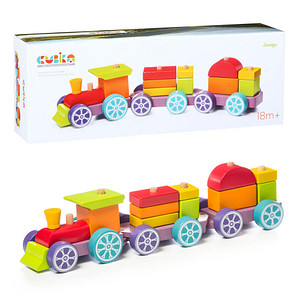 CUBiKA Regenbogen Expresszug LP-3 Lernspielzeug von CUBiKA