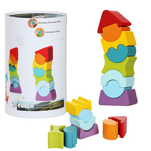CUBiKA Stapelturm LD-8 Lernspielzeug von CUBiKA