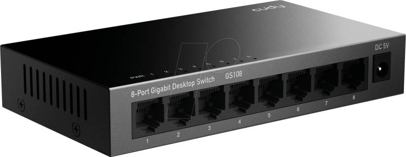 CUDY GS108 - Switch, 8-Port, Gigabit Ethernet von CUDY