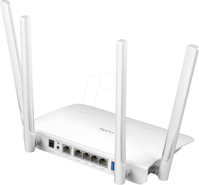 CUDY WR1300 - WLAN Router 2.4/5 GHz 1167 MBit/s von CUDY