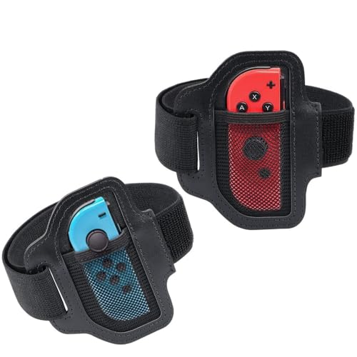CUEMOON 2-teiliges Beingurt-Set, kompatibel mit Nintendo Game Sport Soccer/Ring Adventure Edition, verstellbares, elastisches, atmungsaktives Beingurtband, kompatibel, für Erwachsene CUEMOON 2-teiliges Beingurt-Set, kompatibel mit Nintendo Game Sport Soccer/Ring Adventure Edition, verstellbares, elastisches, atmungsaktives Beingurtband, kompatibel, für Erwachsene von CUEMOON