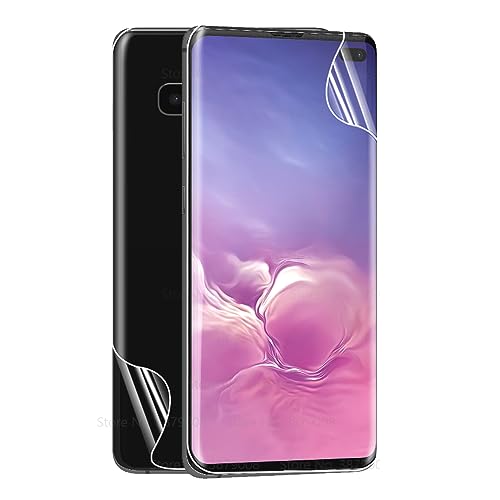 1 Set Vorder- und Rückseite Hydrogel Film für Samsung Galaxy S10e 5.8" flexibler Bildschirmschutz transparentes TPU Folie explosionsgeschützt nicht gehärtetes Glas von CUFEREDU