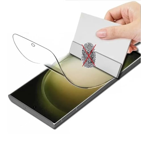 2pcs Anti-Fingerprint Matte Hydrogelfolie für Samsung Galaxy S23 5G 6.1" Blendschutz Flexible transparente TPU Frontschutz Explosionssicher Nicht gehärtetes Glas von CUFEREDU