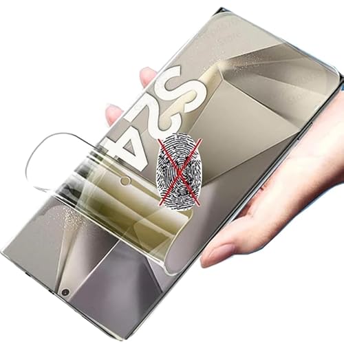 2pcs Anti-Fingerprint Matte Hydrogelfolie für Samsung Galaxy S24 5G 6.2" 2024 Blendschutz Flexible transparente TPU Frontschutz Explosionssicher Nicht gehärtetes Glas von CUFEREDU