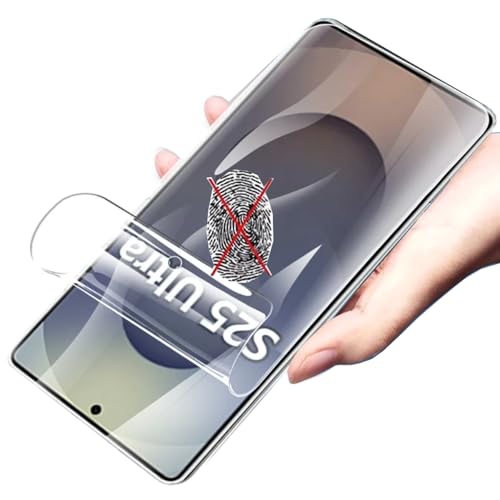 2pcs Anti-Fingerprint Matte Hydrogelfolie für Samsung Galaxy S25 6.2" Blendschutz Flexible transparente TPU Frontschutz Explosionssicher Nicht gehärtetes Glas von CUFEREDU