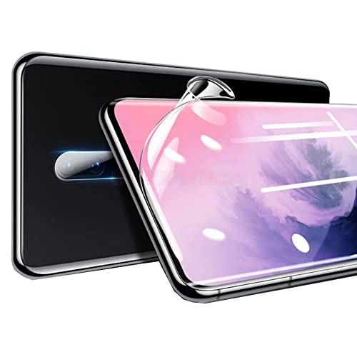2pcs flexibler vorderer Bildschirmschutz für OnePlus 6 6.28" 2018 3D Hydrogel Folie transparentes TPU film Fingerabdruck entsperrt nicht gehärtetes Glas von CUFEREDU