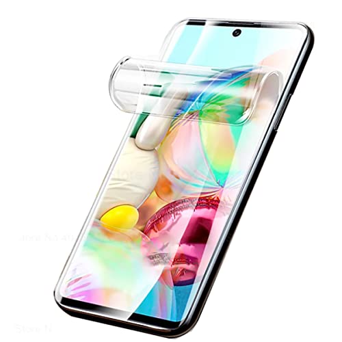 2pcs flexibler vorderer Bildschirmschutz für Samsung Galaxy A70 A705F / A70s 6.7" 3D Hydrogel Folie transparentes TPU film Fingerabdruck entsperrt nicht gehärtetes Glas von CUFEREDU