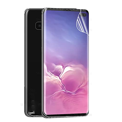 2pcs flexibler vorderer Bildschirmschutz für Samsung Galaxy S10 G973F 6.1" 3D Hydrogel Folie transparentes TPU film Fingerabdruck entsperrt nicht gehärtetes Glas von CUFEREDU
