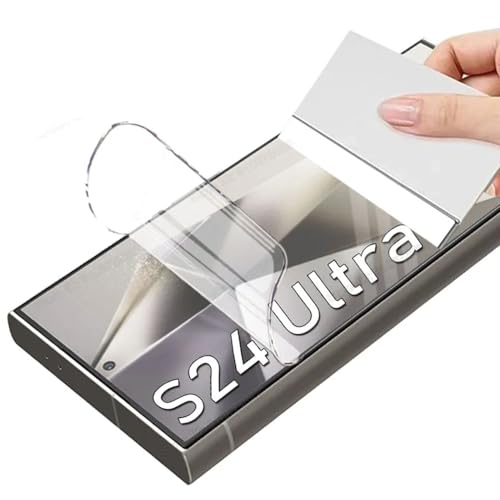 2pcs flexibler vorderer Bildschirmschutz für Samsung Galaxy S24 Ultra 5G 6.8" 3D Hydrogel Folie transparentes TPU film explosionsgeschützt nicht gehärtetes Glas von CUFEREDU