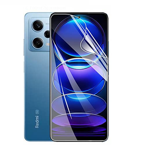 2pcs flexibler vorderer Bildschirmschutz für Xiaomi Redmi Note 12 Pro 5G / Note12 Pro+ / Note12 Explorer 6.67" 3D Hydrogel Folie transparentes TPU film explosionsgeschützt nicht gehärtetes Glas von CUFEREDU