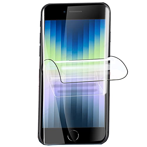 2pcs flexibler vorderer Bildschirmschutz für iPhone SE (2020) SE 2a / iphone 8/ iphone 7 4.7" 3D Hydrogel Folie transparentes TPU film Fingerabdruck entsperrt nicht gehärtetes Glas von CUFEREDU