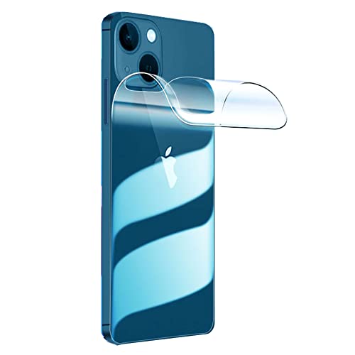 CUFEREDU 2 Stück Back Glass Displayschutzfolie für iPhone 13 mini 5.4" 3D Hydrogel Folie transparentes TPU film explosionsgeschützt nicht gehärtetes Glas von CUFEREDU