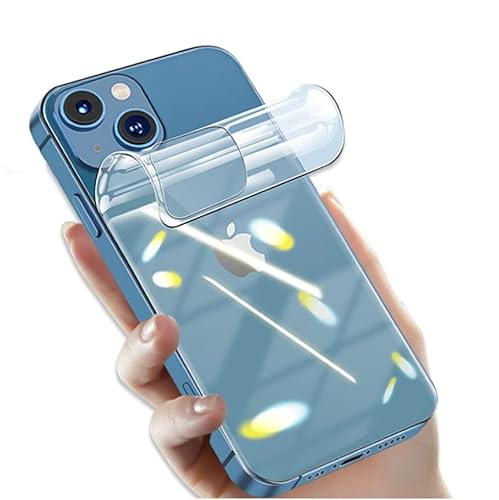 CUFEREDU 2 Stück Back Glass Displayschutzfolie für iPhone 14 Pro 6.1" 3D Hydrogel Folie transparentes TPU film explosionsgeschützt nicht gehärtetes Glas von CUFEREDU