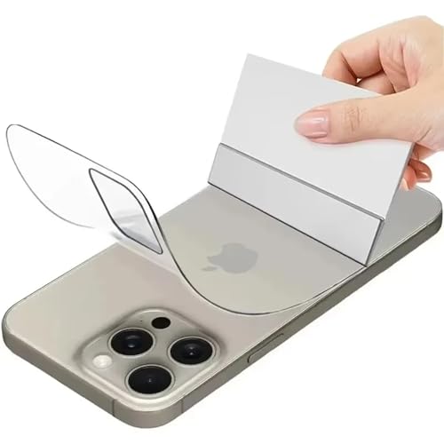 CUFEREDU 2 Stück Back Glass Displayschutzfolie für iPhone 16 Pro Max 5G 6.9" 3D Hydrogel Folie transparentes TPU film explosionsgeschützt nicht gehärtetes Glas CUFEREDU 2 Stück Back Glass Displayschutzfolie für iPhone 16 Pro Max 5G 6.9" 3D Hydrogel Folie transparentes TPU film explosionsgeschützt nicht gehärtetes Glas von CUFEREDU
