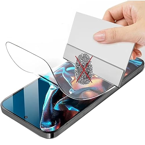 CUFEREDU 2pcs Anti-Fingerprint Matte Hydrogelfolie für Xiaomi Poco X4 Pro 5G 6.67" Blendschutz Flexible transparente TPU Frontschutz Explosionssicher Nicht gehärtetes Glas von CUFEREDU