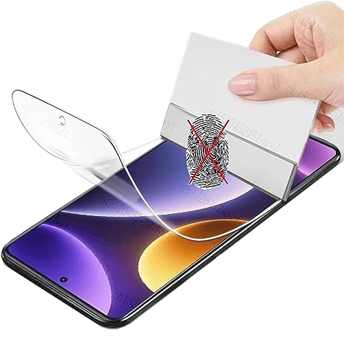 CUFEREDU 2pcs Anti-Fingerprint Matte Hydrogelfolie für Xiaomi Redmi Note 12 Pro 5G 6.67" Blendschutz Flexible transparente TPU Frontschutz Explosionssicher Nicht gehärtetes Glas von CUFEREDU