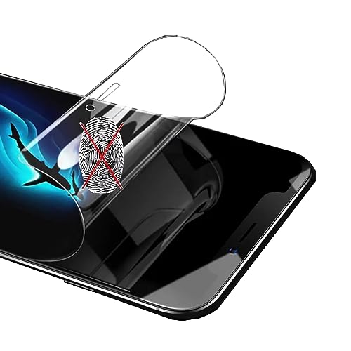 CUFEREDU 2pcs Anti-Fingerprint Matte Hydrogelfolie für iPhone X/iPhone XS 5.8" Blendschutz Flexible transparente TPU Frontschutz Explosionssicher Nicht gehärtetes Glas von CUFEREDU