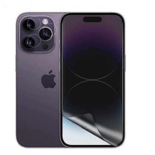 CUFEREDU 2pcs Privacy Hydrogel Folie für iPhone 13 6.1" Flexibel Anti-Peeping Bildschirmschutz HD TPU Film Explosionsgeschütztes nicht gehärtetes Glas von CUFEREDU