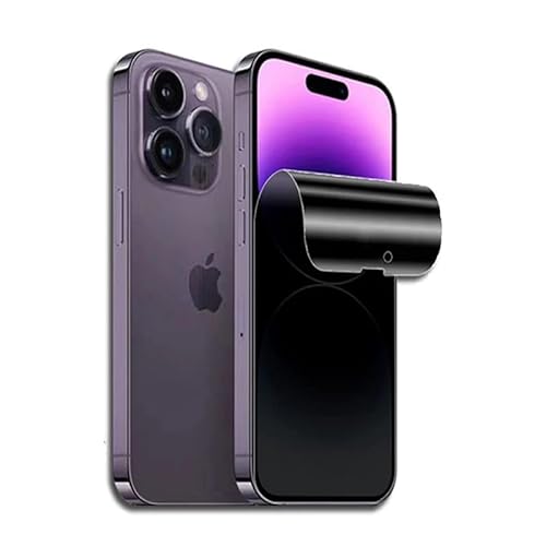 CUFEREDU 2pcs Privacy Hydrogel Folie für iPhone 13 Pro Max 6.7" Flexibel Anti-Peeping Bildschirmschutz HD TPU Film Explosionsgeschütztes nicht gehärtetes Glas von CUFEREDU