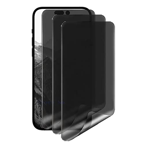 CUFEREDU 2pcs Privacy Hydrogel Folie für iPhone 14 Pro Max 6.7" Flexibel Anti-Peeping Bildschirmschutz HD TPU Film Explosionsgeschütztes nicht gehärtetes Glas von CUFEREDU