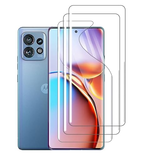 CUFEREDU 2pcs flexibler vorderer Bildschirmschutz für Motorola Edge 40 6.55" 3D Hydrogel Folie transparentes TPU film explosionsgeschützt nicht gehärtetes Glas von CUFEREDU