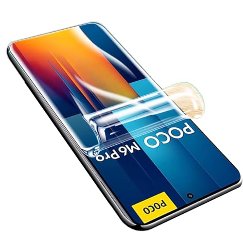 CUFEREDU 2pcs flexibler vorderer Bildschirmschutz für Xiaomi Poco M6 Pro 6.67" 3D Hydrogel Folie transparentes TPU film explosionsgeschützt nicht gehärtetes Glas von CUFEREDU