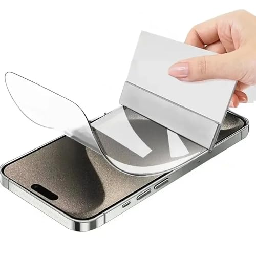 CUFEREDU 2pcs flexibler vorderer Bildschirmschutz kompatibel mit iPhone 15 Pro 6.1" 3D Hydrogel Folie transparentes TPU film explosionsgeschützt nicht gehärtetes Glas von CUFEREDU