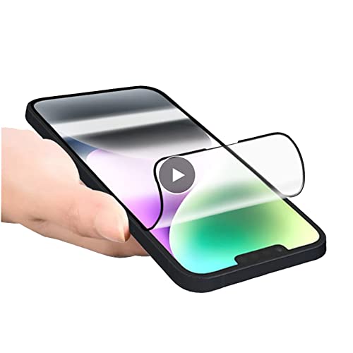 CUFEREDU 3Pcs 9D Anti-Schock weiche keramische Film für iPhone 14 6.1" Hoch sensitiv HD Clear Displayschutz Wie gehärtetes Glas von CUFEREDU