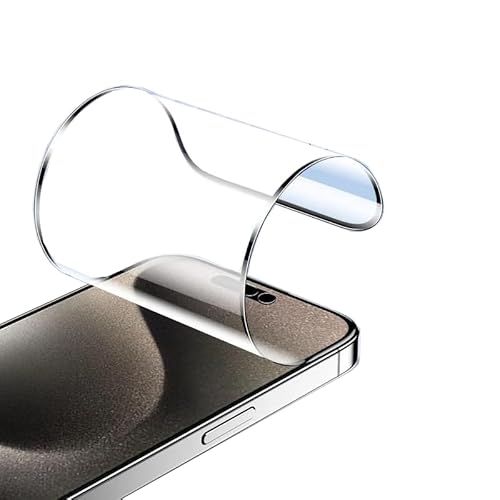 CUFEREDU 3Pcs 9D Anti-Schock weiche keramische Film für iPhone 16 Pro 5G 6.3" Hoch sensitiv HD Clear Displayschutz Wie gehärtetes Glas von CUFEREDU