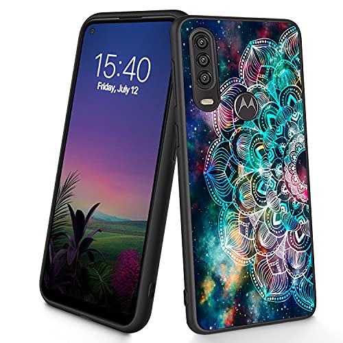 Kompatibel mit Moto One Action/P40 Power-Hülle, schlank, weiches TPU-Silikon, stoßfest, rutschfest, Schutzhülle für Motorola Moto P40 Power 6,2 Zoll (Moto Mandala) von CUISHAN