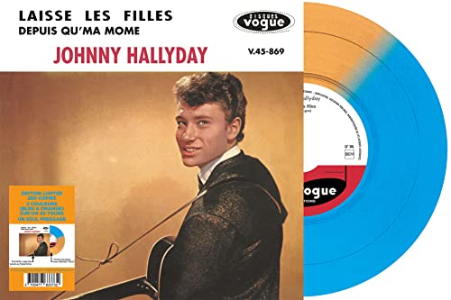 2 Succès Sur un 45 Tours - Laisse Les Filles, Depuis Qu'ma Môme Vinyl 7" Bicolore Bleu & Orange von CULTURE FACTORY