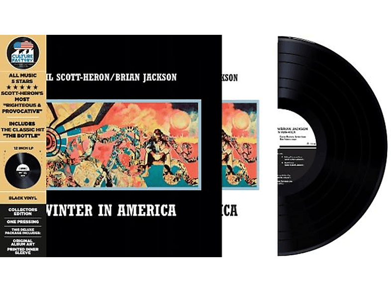 Gil Scott-Heron - WINTER IN AMERICA (Vinyl) von CULTURE FACTORY