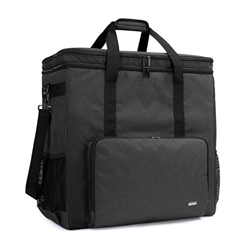 CURMIO Doppelschichte Tragetasche für PC Computer, Desktop-Computer-Reisetasche für PC-Gehäuse, Tastatur, Kabel und Maus, ideal für Gamer/Multimedia/Büro, (NUR MIT TASCHE), Schwarz von CURMIO