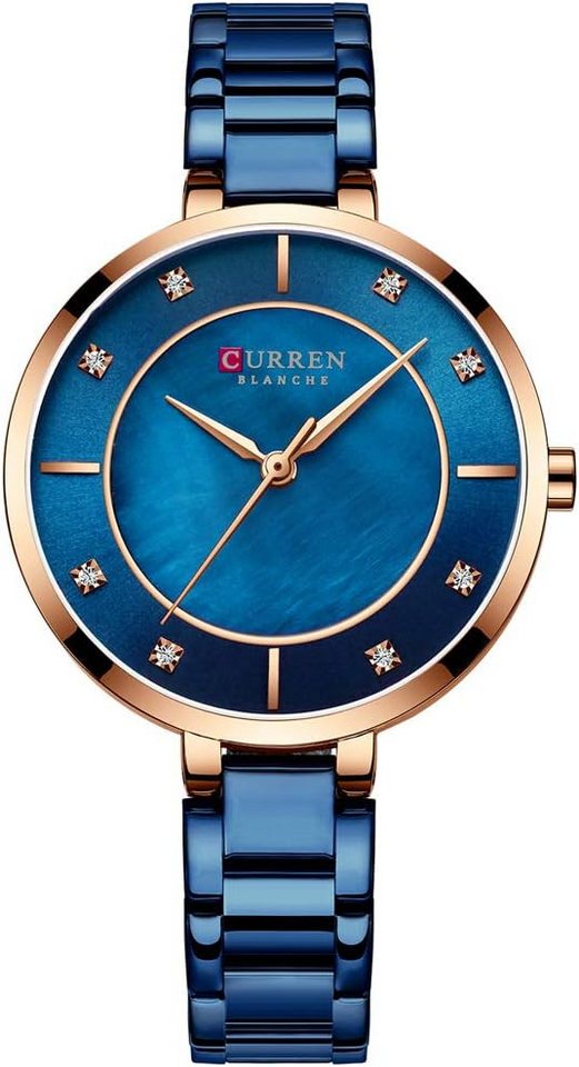 CURREN Zuverlässiges Quarzuhrwerk Ausgestattet mit japanischem Quarzwerk Watch, mit Alltagstauglich wasserresistent Die Uhr ist bis 30 m wasserdicht CURREN Zuverlässiges Quarzuhrwerk Ausgestattet mit japanischem Quarzwerk Watch, mit Alltagstauglich wasserresistent Die Uhr ist bis 30 m wasserdicht von CURREN