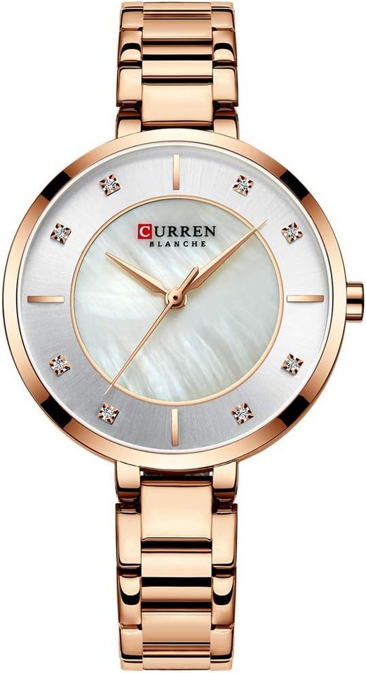 CURREN Zuverlässiges Quarzuhrwerk Ausgestattet mit japanischem Quarzwerk Watch, mit Alltagstauglich wasserresistent Die Uhr ist bis 30 m wasserdicht CURREN Zuverlässiges Quarzuhrwerk Ausgestattet mit japanischem Quarzwerk Watch, mit Alltagstauglich wasserresistent Die Uhr ist bis 30 m wasserdicht von CURREN