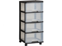KETER BOOKCASE AUF RÄDERN 4x20L KETER BOOKCASE AUF RÄDERN 4x20L von CURVER/KETER