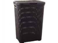 Curver Style 144873 vasketøjskurv 60 L Firkant Rattan Brun von CURVER