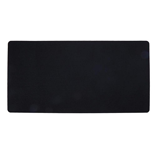 CUSROS Große rutschfeste Mauspad Mauspad Mousepad, Filz Gaming Mauspad Büro Schreibtisch Laptop Tastaturmatte Mousepad Schwarz Einheitsgröße von CUSROS