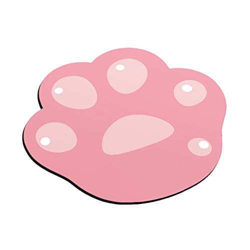 CUSROS Niedliche Cartoon Cat Claw Mauspad Mausmatte Mousepad, Anti-Rutsch-Mauspad Basismatte Mousepad Computerzubehör Rosa Einheitsgröße von CUSROS