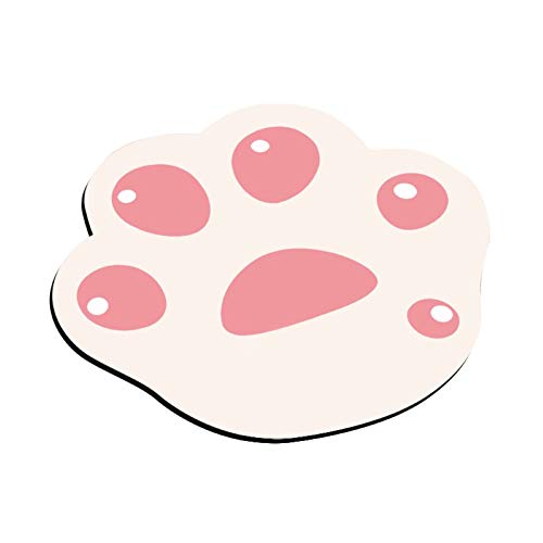 CUSROS Niedliche Cartoon Cat Claw Mauspad Mausmatte Mousepad, Anti-Rutsch-Mauspad Basismatte Mousepad Computerzubehör Weiß Einheitsgröße CUSROS Niedliche Cartoon Cat Claw Mauspad Mausmatte Mousepad, Anti-Rutsch-Mauspad Basismatte Mousepad Computerzubehör Weiß Einheitsgröße von CUSROS